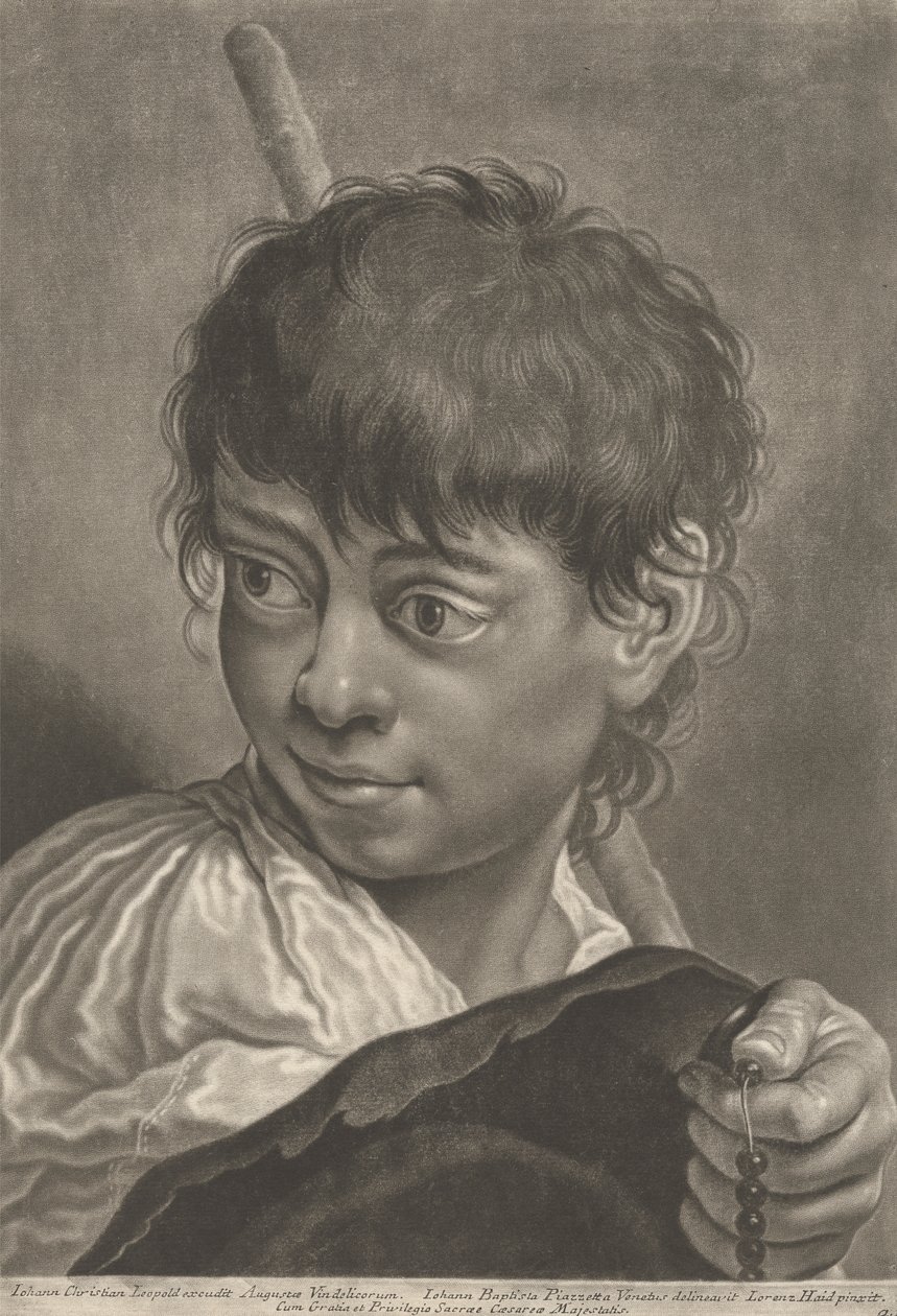 genç adanmış by Johann Lorenz Haid