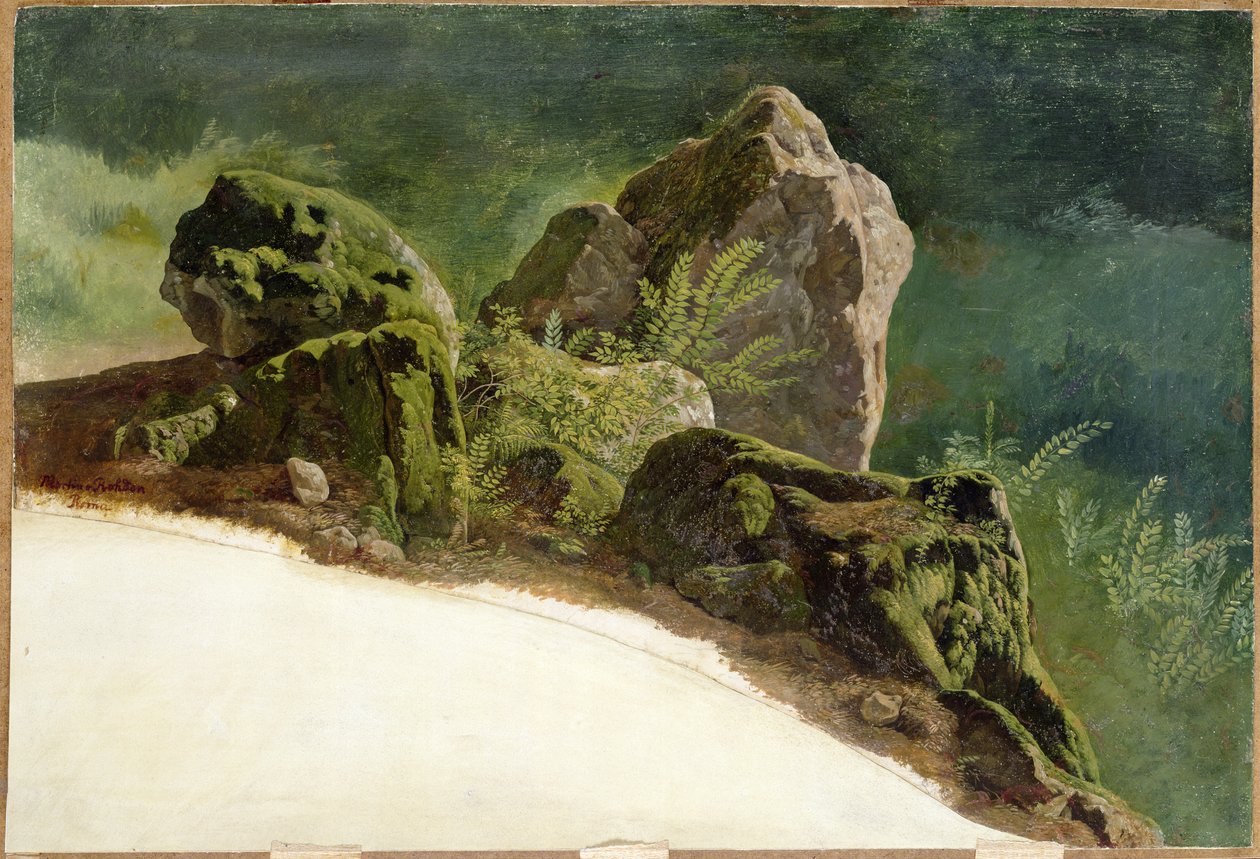 Büyük Taşlar (karttaki yağ) by Johann Martin von Rohden
