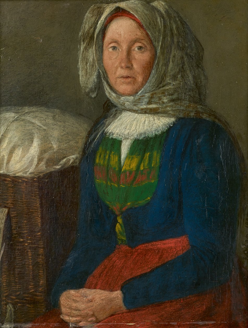 Aşağı Avusturyalı çiftçi by Johann Michael Neder