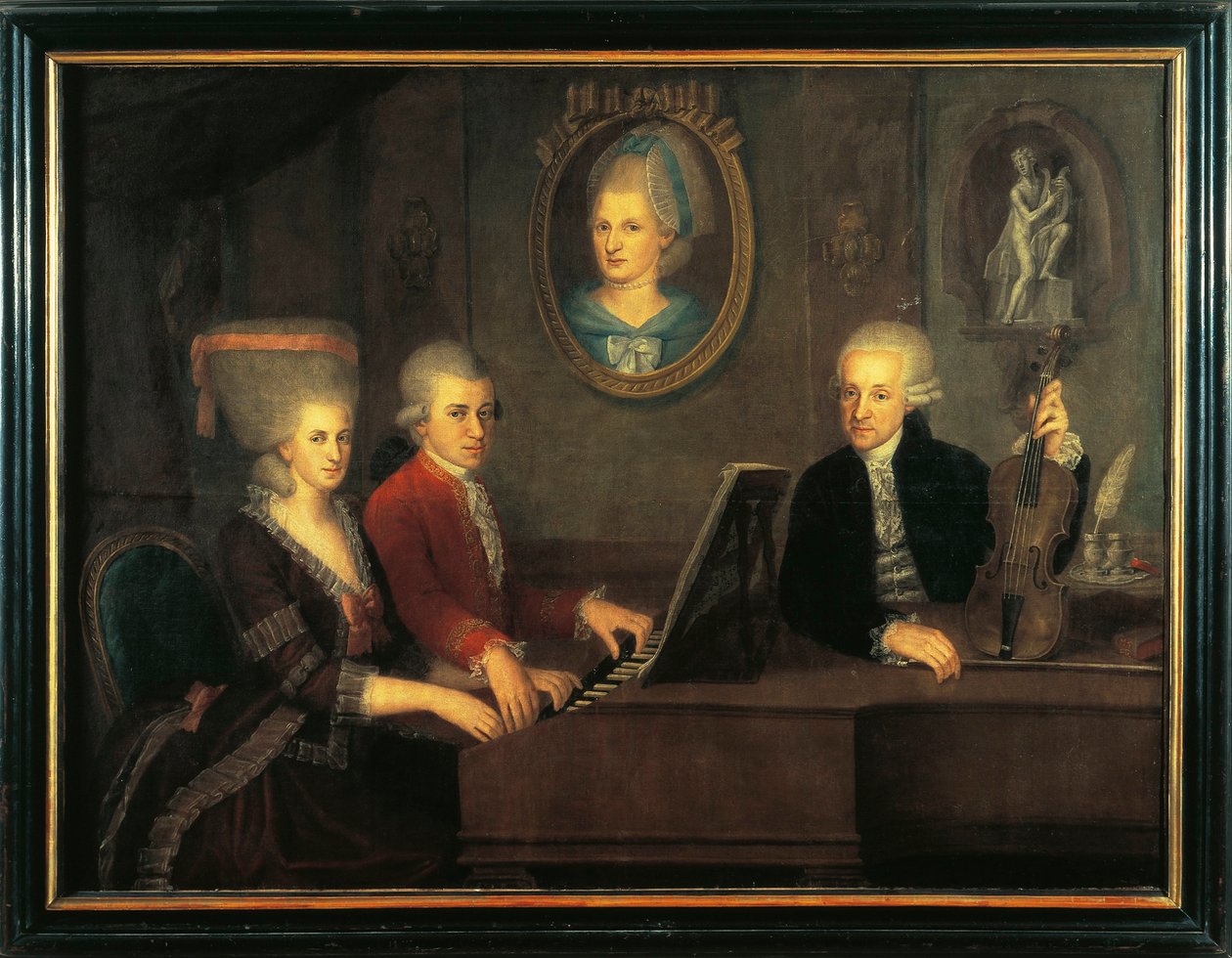 Avusturya, Salzburg, Mozart Ailesi by Johann Nepomuk della Croce