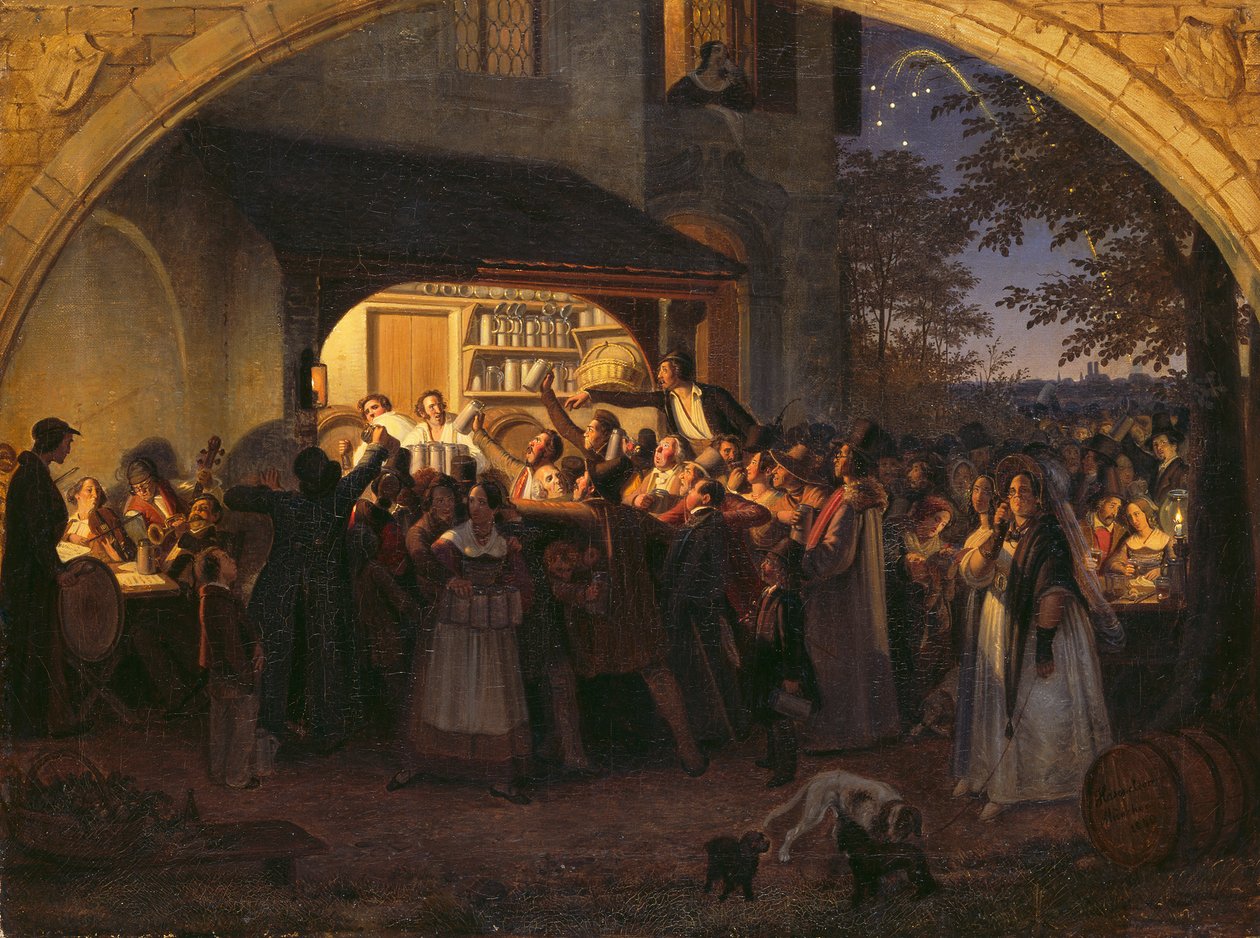 Münih Bahçe Festivali by Johann Peter Hasenclever