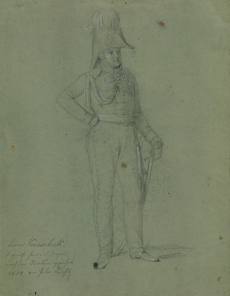 Baron Knesebeck by Johann Peter Krafft