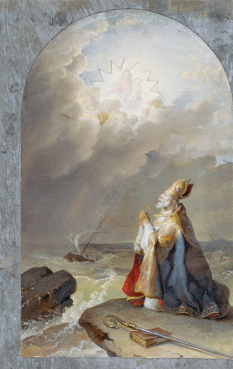 Kutsal Spyridon by Johann Peter Krafft