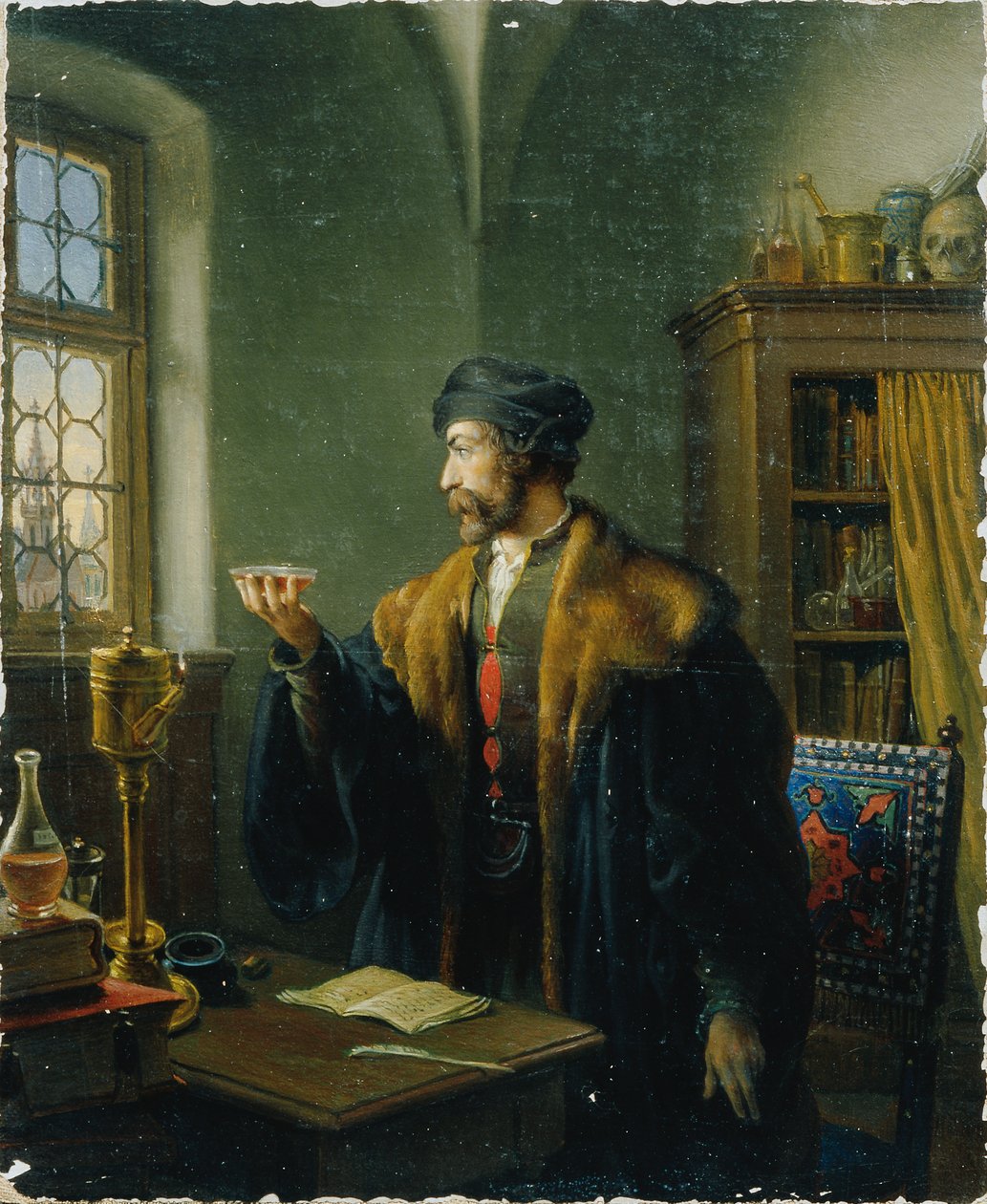 Paskalya sabahı Faust by Johann Peter Krafft