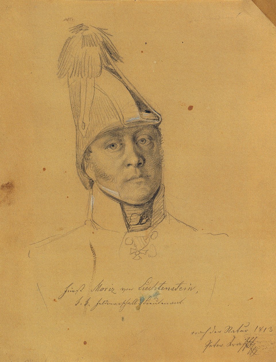 Lihtenştayn Prensi Moritz by Johann Peter Krafft