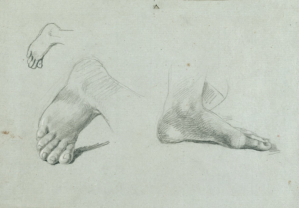 Ayak çalışması by Johann Peter Krafft