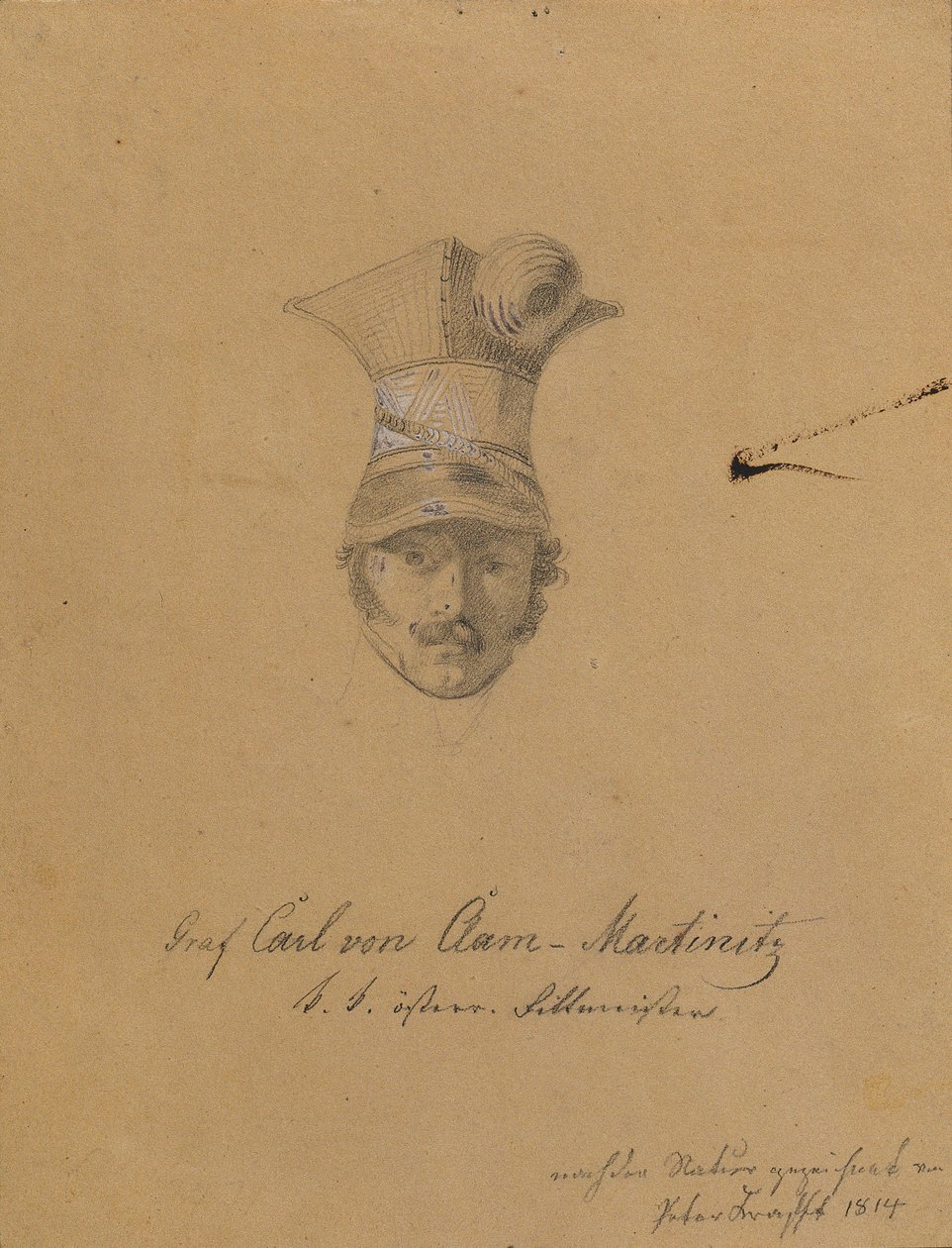 Graf Carl von Clam-Martinez by Johann Peter Krafft