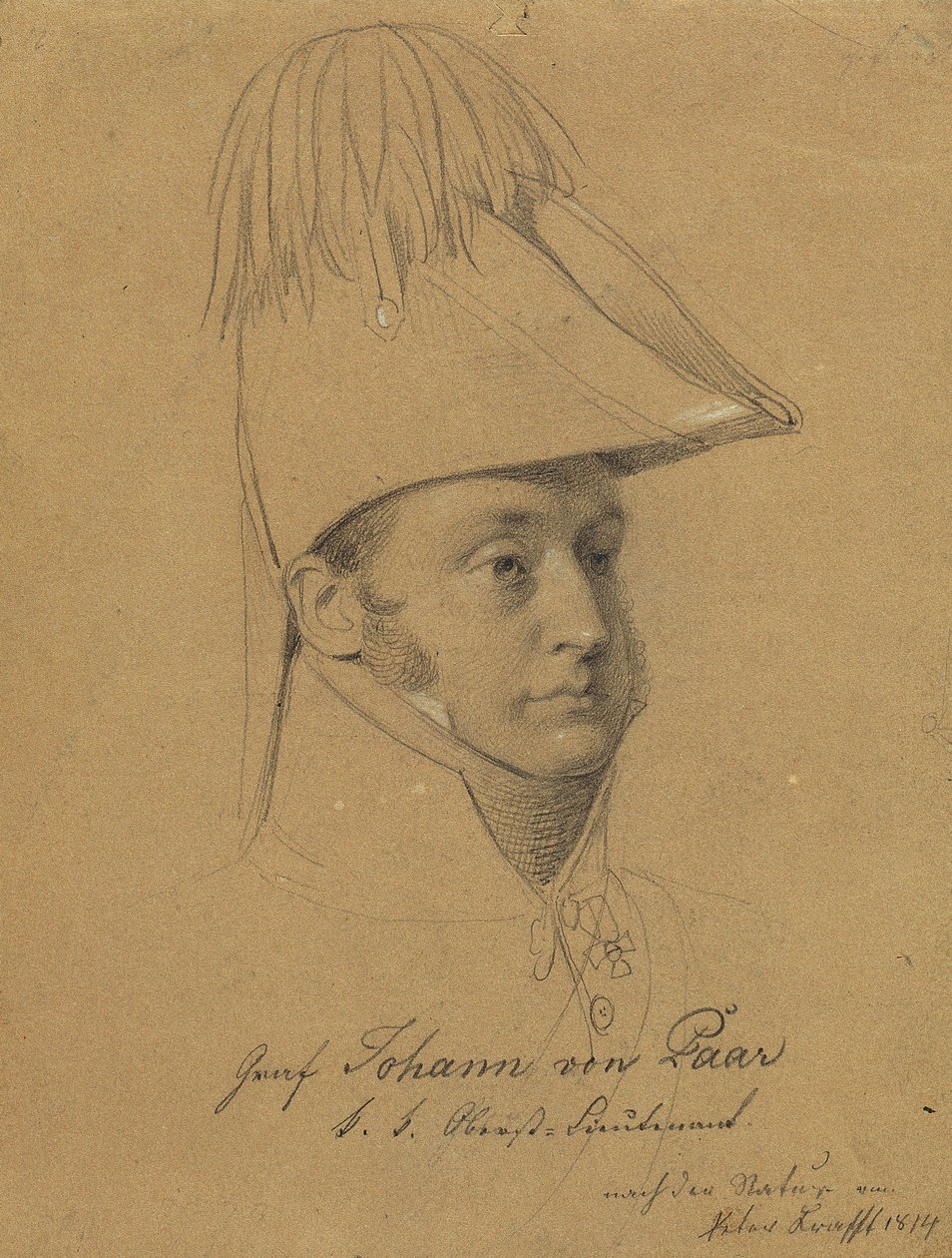 Kont Johann von Paar by Johann Peter Krafft
