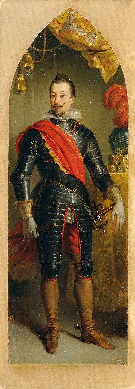 İmparator Ferdinand II ayakta by Johann Peter Krafft
