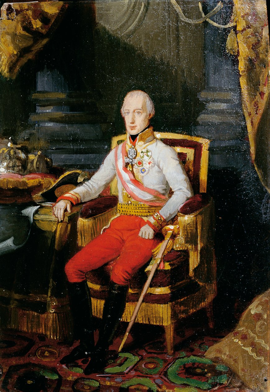 Avusturya İmparatoru I. Franz by Johann Peter Krafft