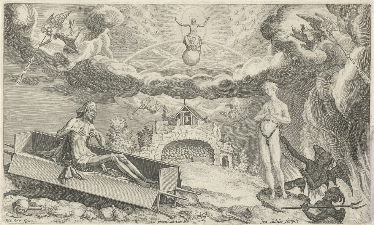 son karar by Johann Sadeler (I)