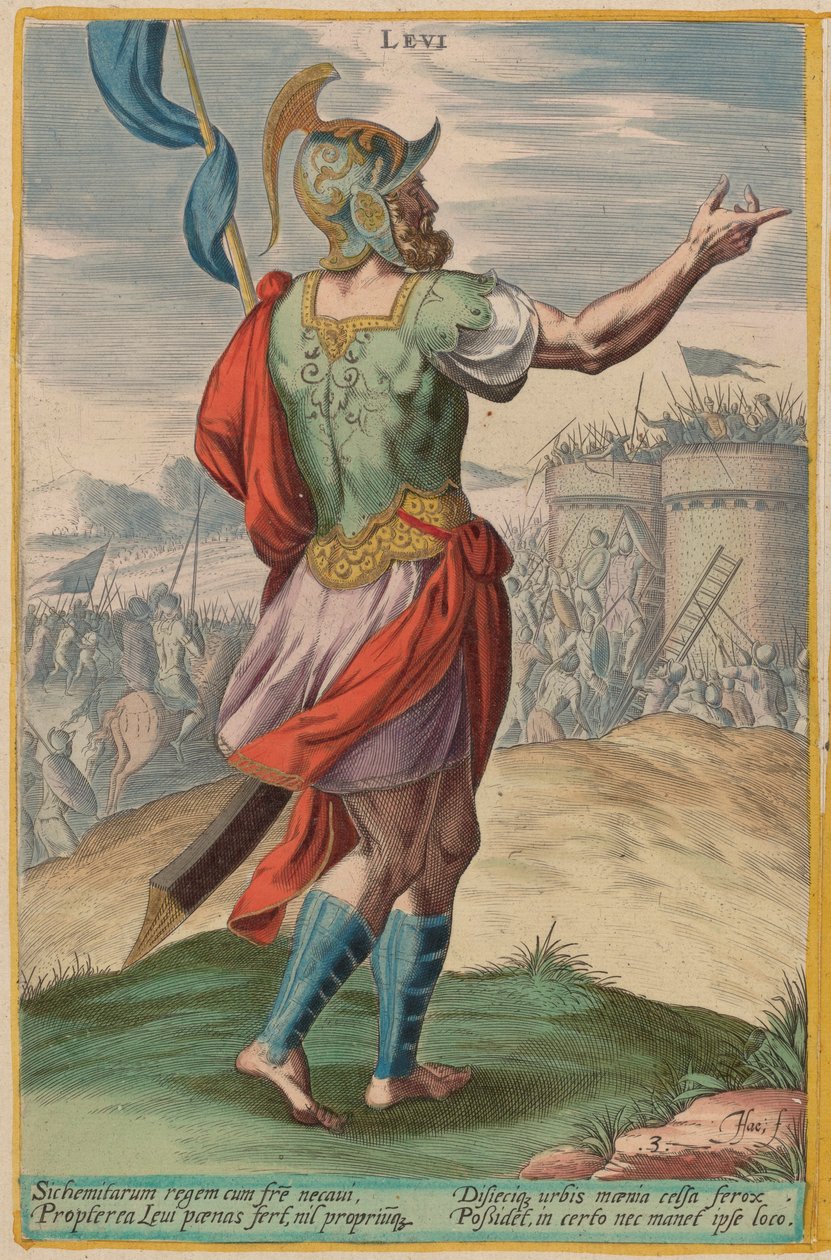 Levi, c. 1585. by Johann Sadeler I