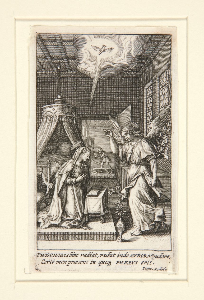Duyuru by Johann Sadeler I