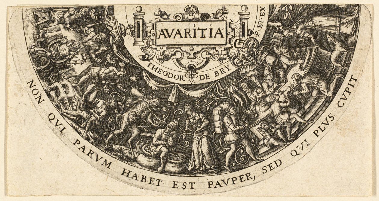 hırs by Johann Theodor de Bry