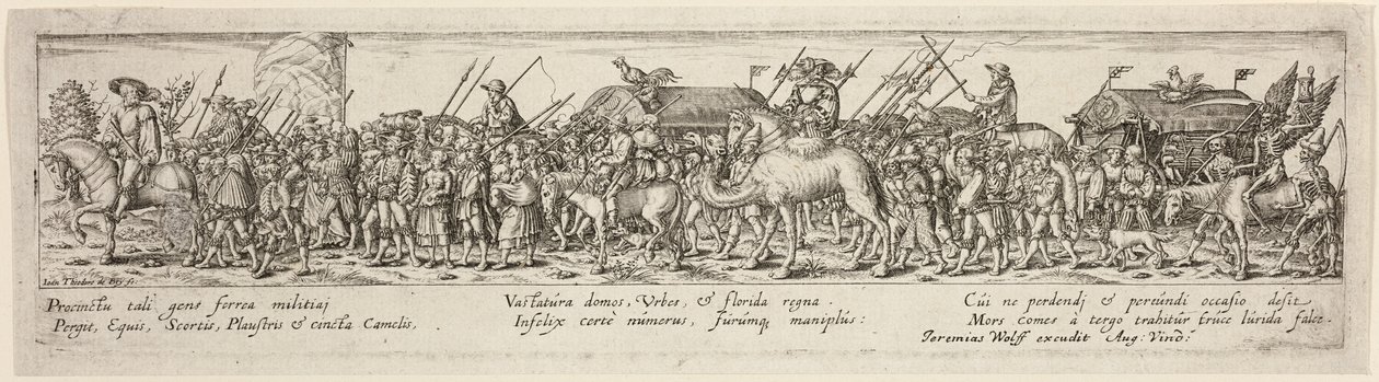 Ölümün Zaferi by Johann Theodor de Bry