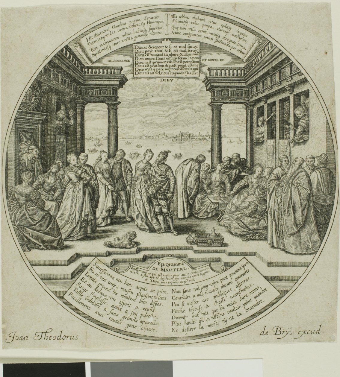 Venedik Düğünü by Johann Theodor de Bry