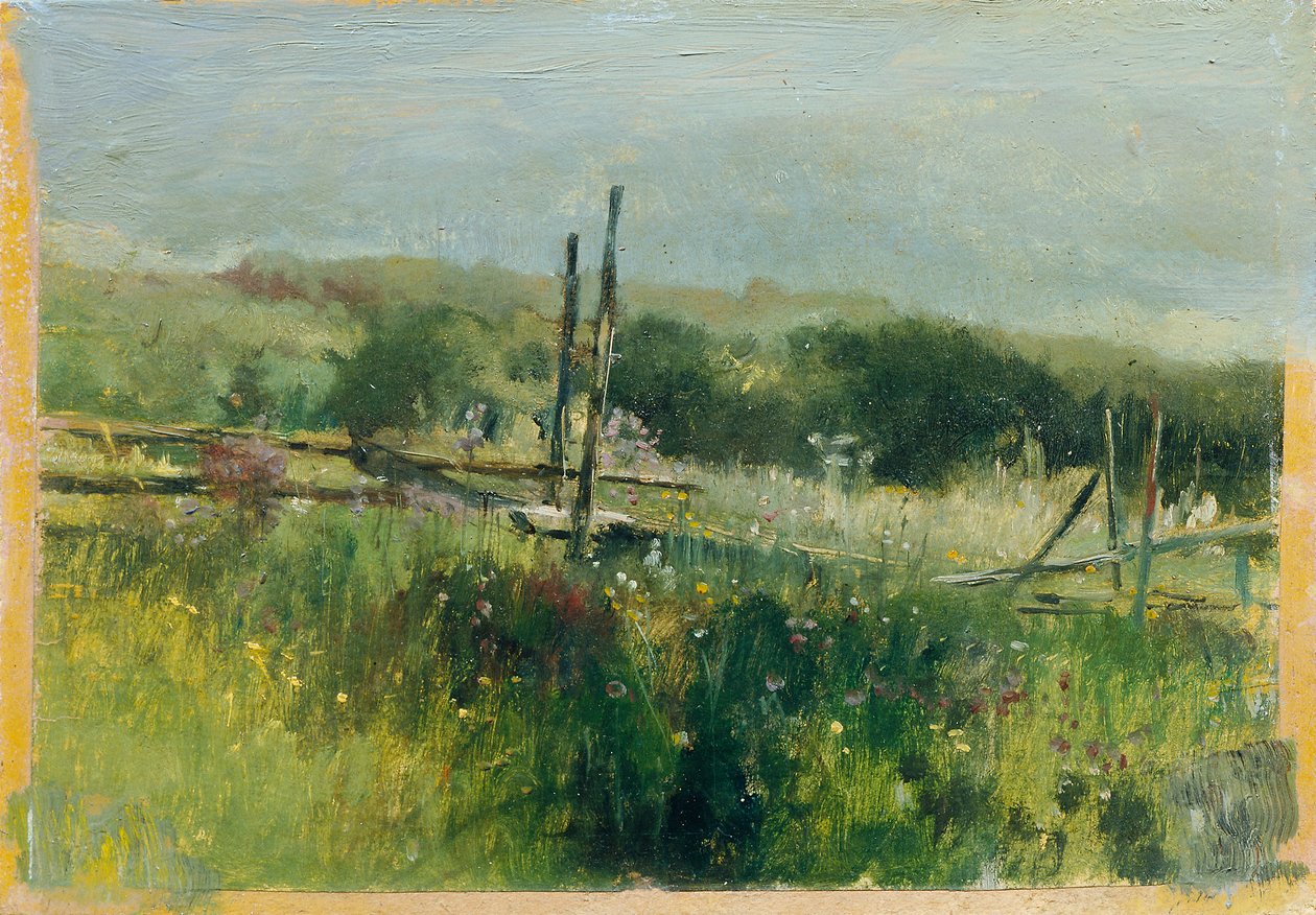 Bir çit ile çayır by Johann  Till der Jüngere