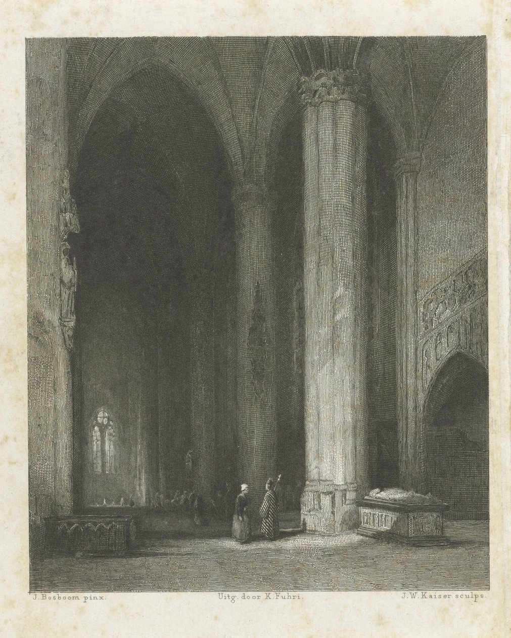 Köln Katedrali by Johann Wilhelm Kaiser (I)