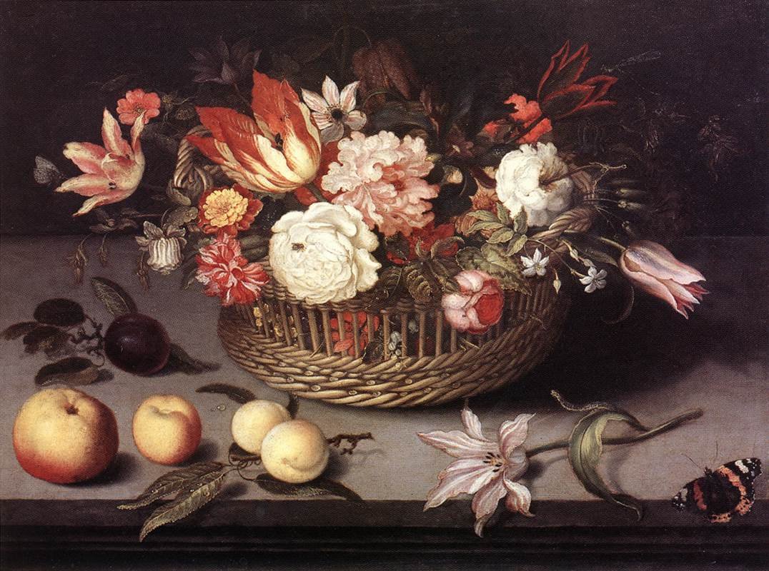 Çiçek Sepeti by Johannes Bosschaert