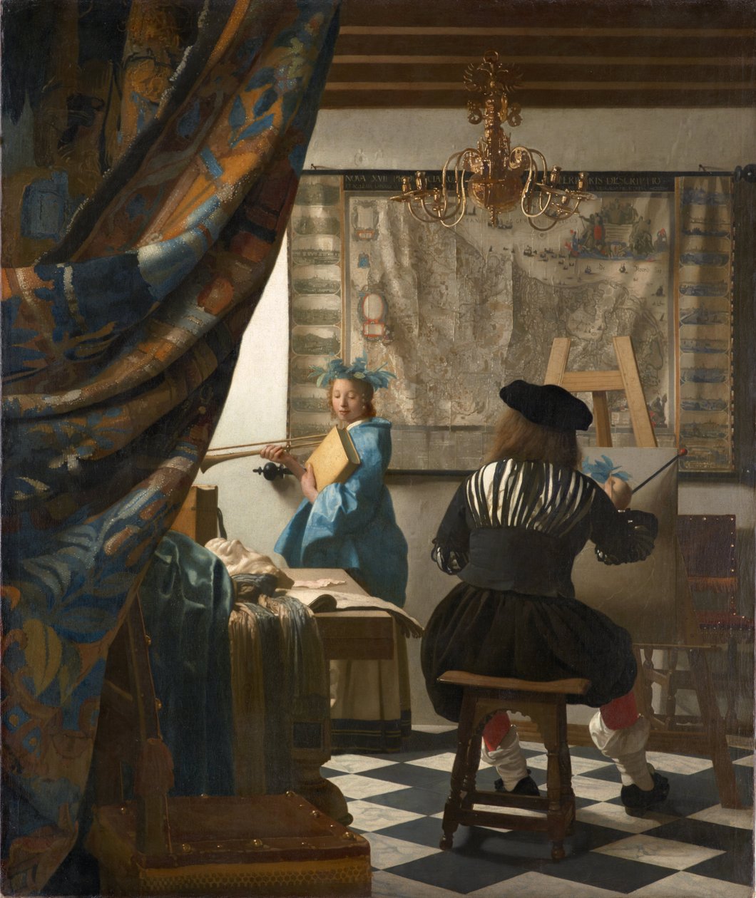 Resim Sanatı by Jan Vermeer van Delft