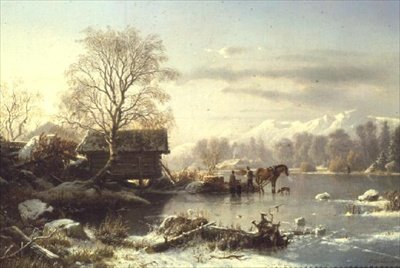 Donmuş Göl by Johannes Bartolomaus Duntze