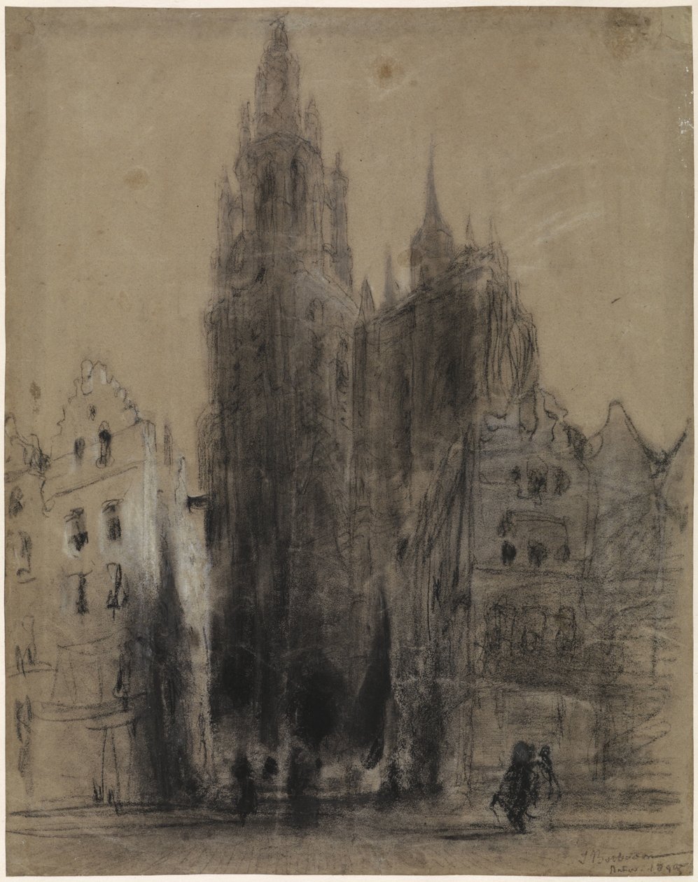 Anvers Our Lady of Katedrali by Johannes Bosboom