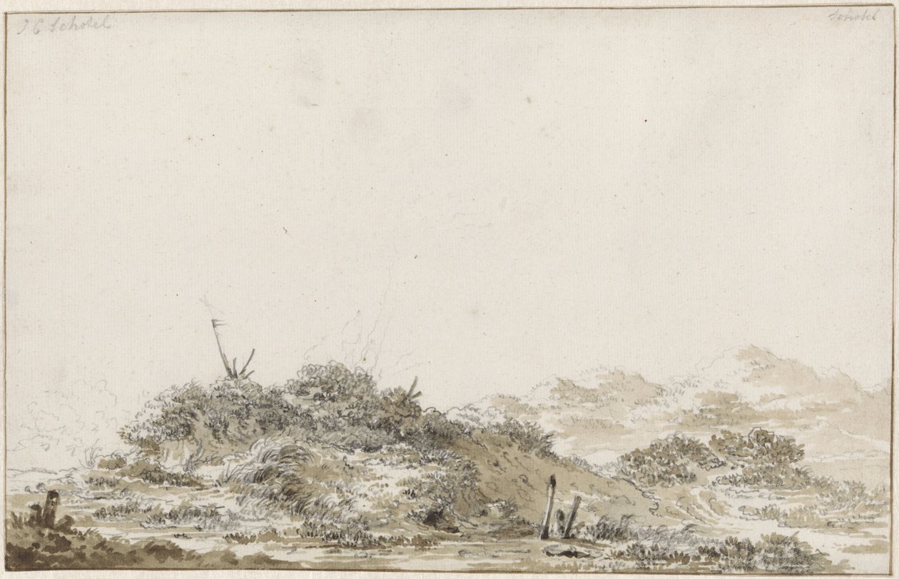 kumul manzarası by Johannes Christiaan Schotel