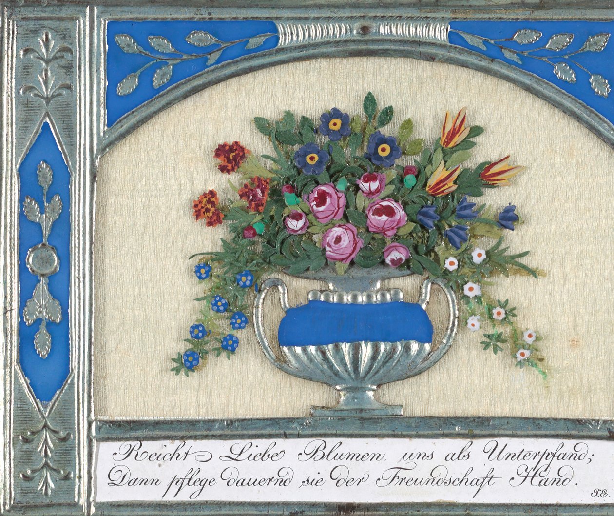 Tebrik Kartı...., 1821. by Johannes Endletzberger