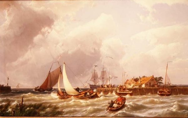 Liman Ağzı by Johannes Hermann Barend Koekkoek