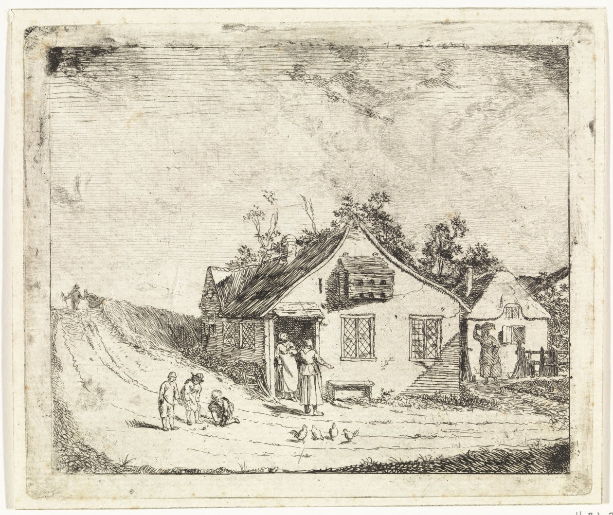 Bir yolda iki ev by Johannes Huibert Prins