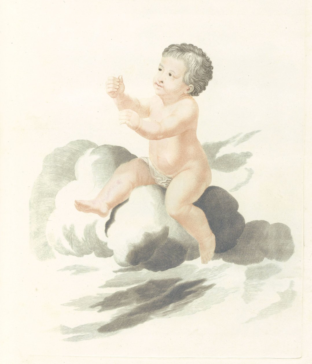 çıplak çocuk by Johannes Jacobsz van den Aveele (attributed to)
