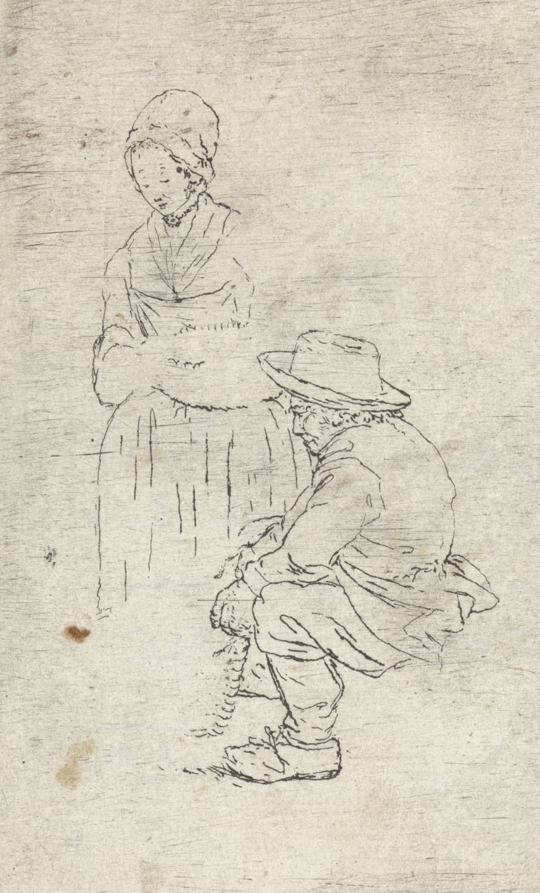 Çiftçi ve çiftçinin karısı by Johannes Janson (possibly)
