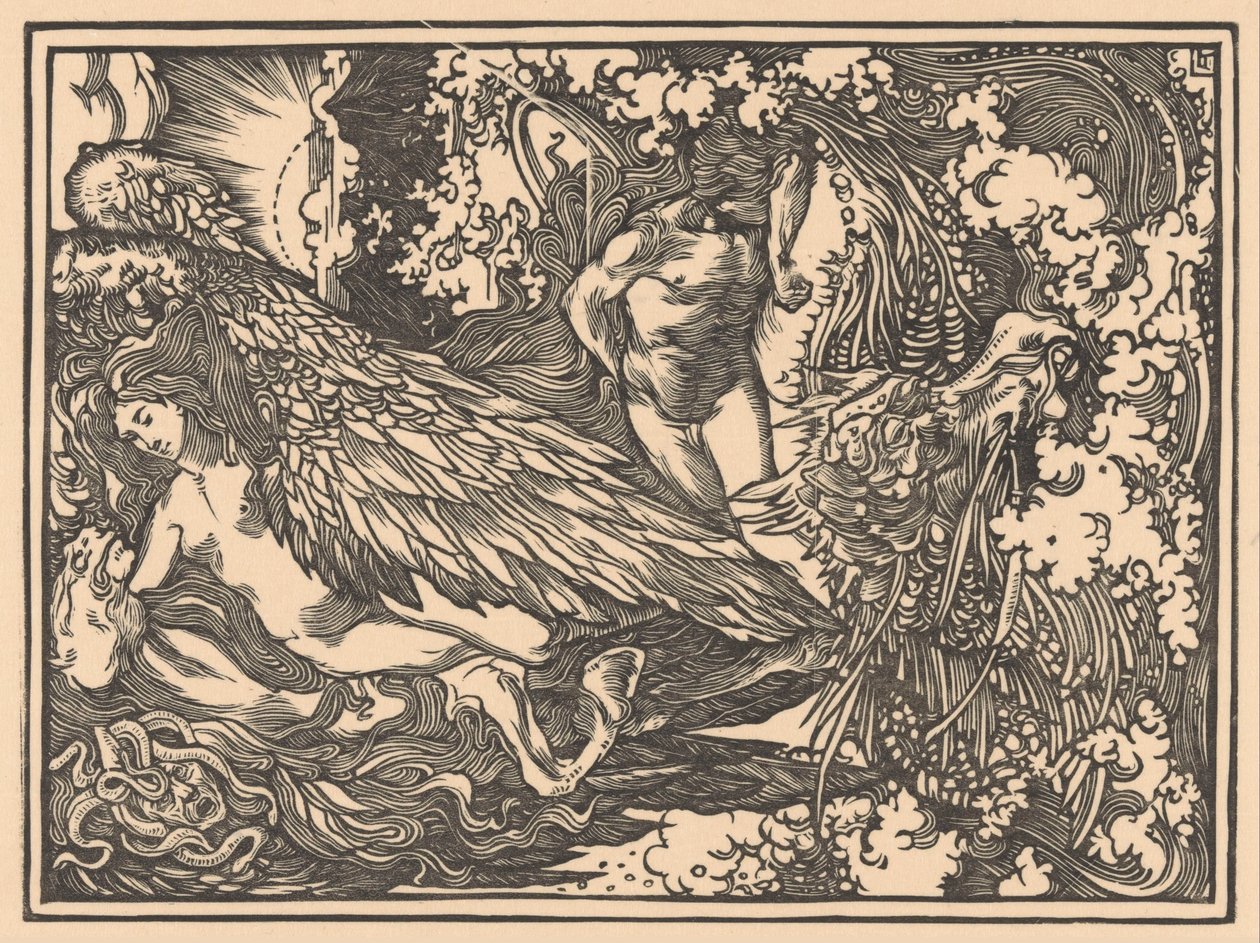 Andromeda'daki Perseus by Johannes Josephus Aarts