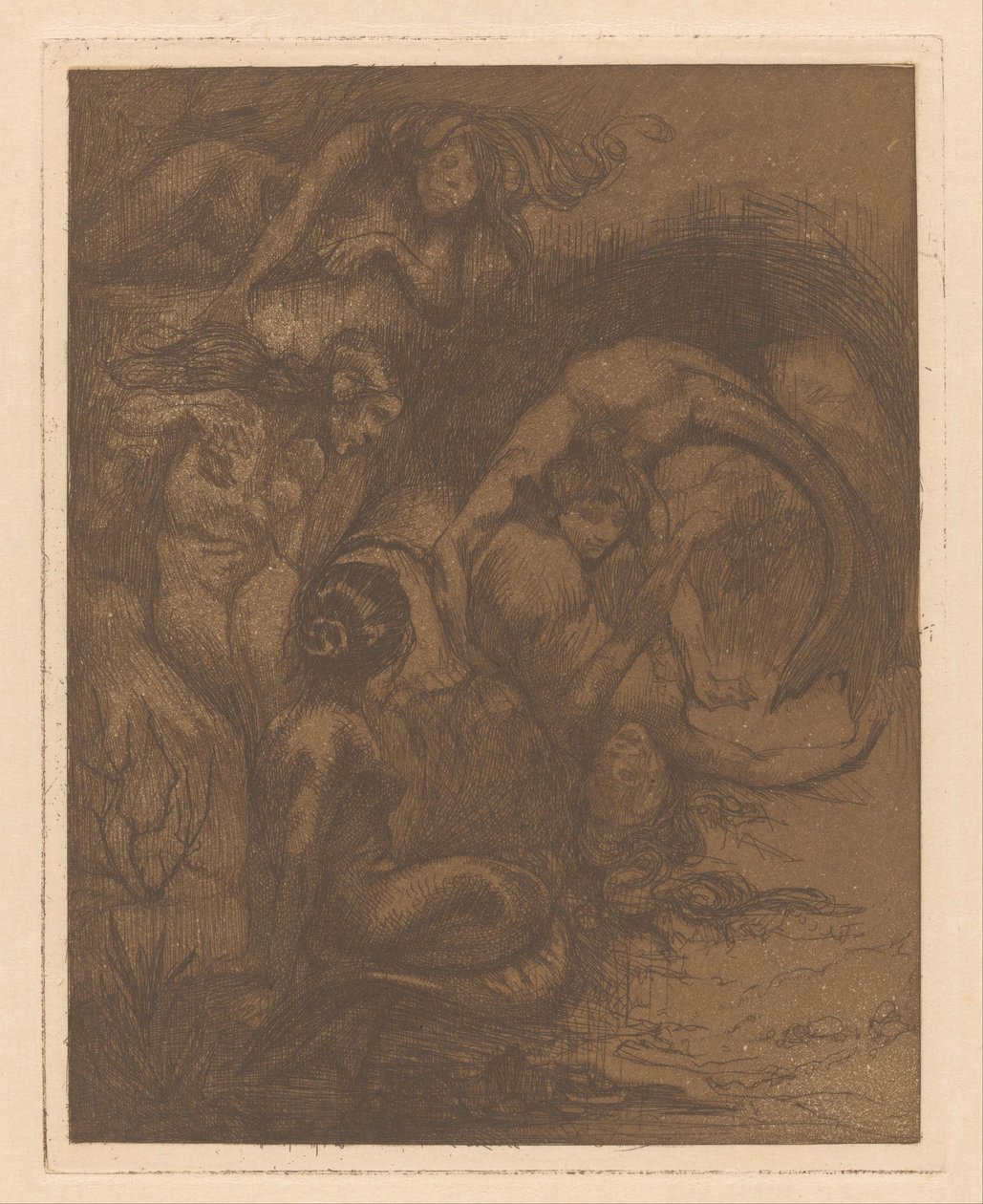 Beş deniz kızı by Johannes Josephus Aarts