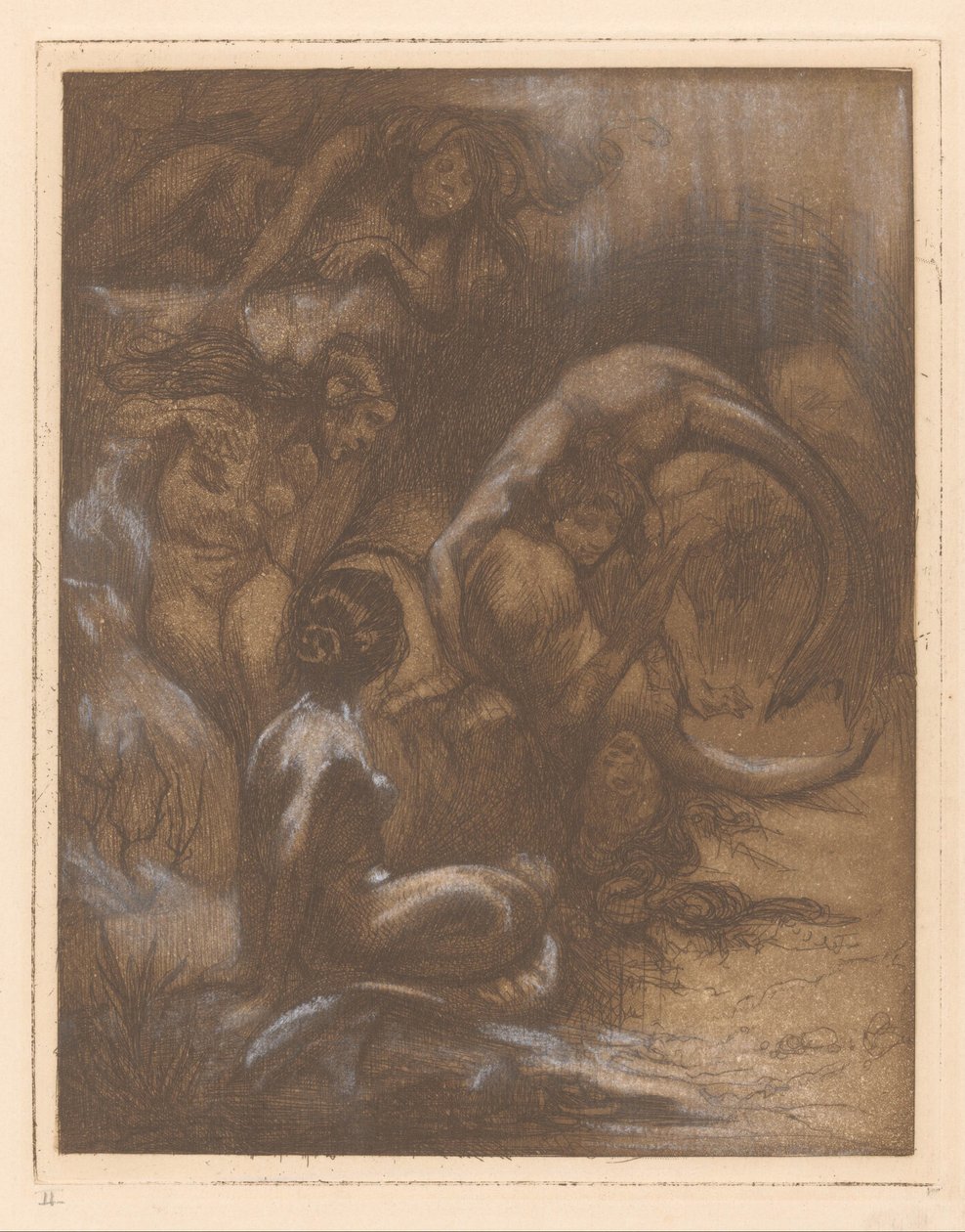 Beş deniz kızı by Johannes Josephus Aarts