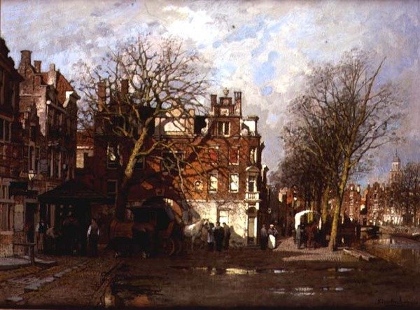 Capriccio Şehir Manzarası by Johannes Karel Christian Klinkenberg