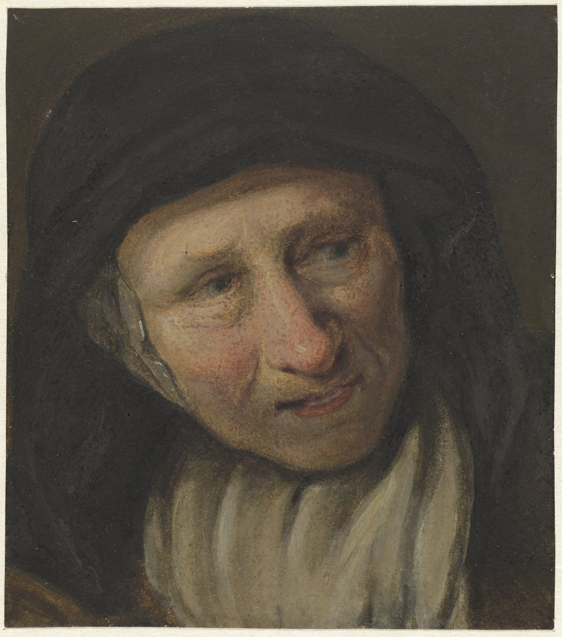 Bir kadının başı by Johannes Petrus van Horstok