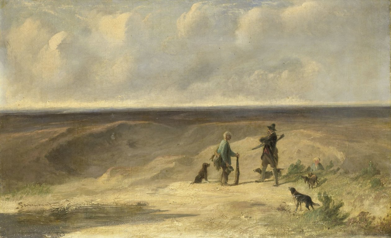 Tavenraat Bir Kaçak Avcı Yakaladı by Johannes Tavenraat