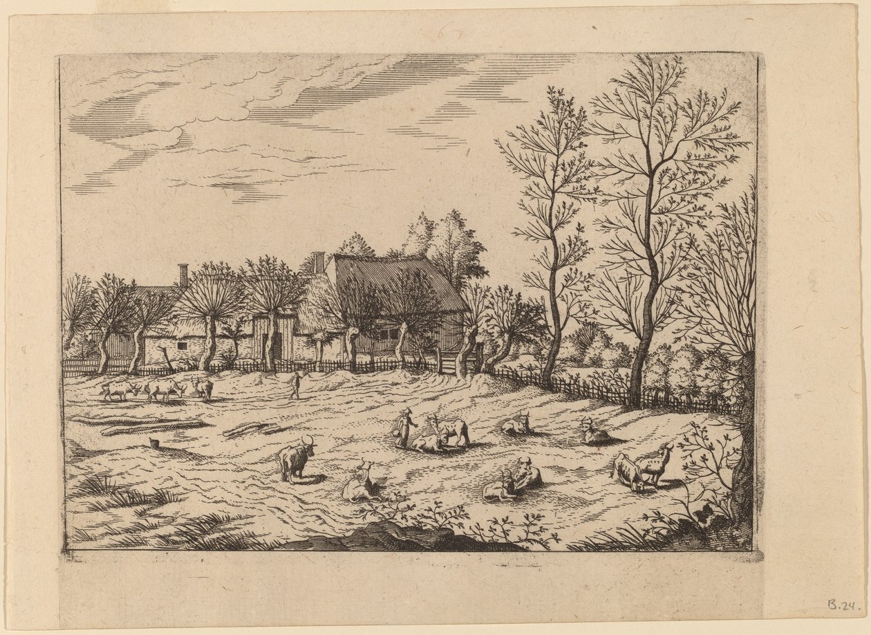Çiftlik by Johannes and Lucas van Doetechum after Master of the Small Landscapes