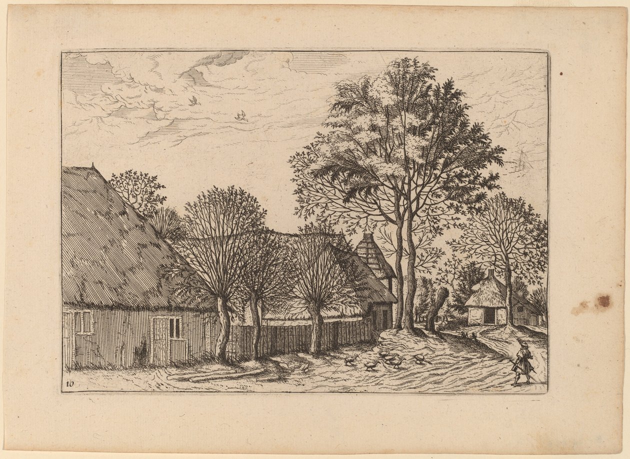 Çiftlikler by Johannes and Lucas van Doetechum after Master of the Small Landscapes