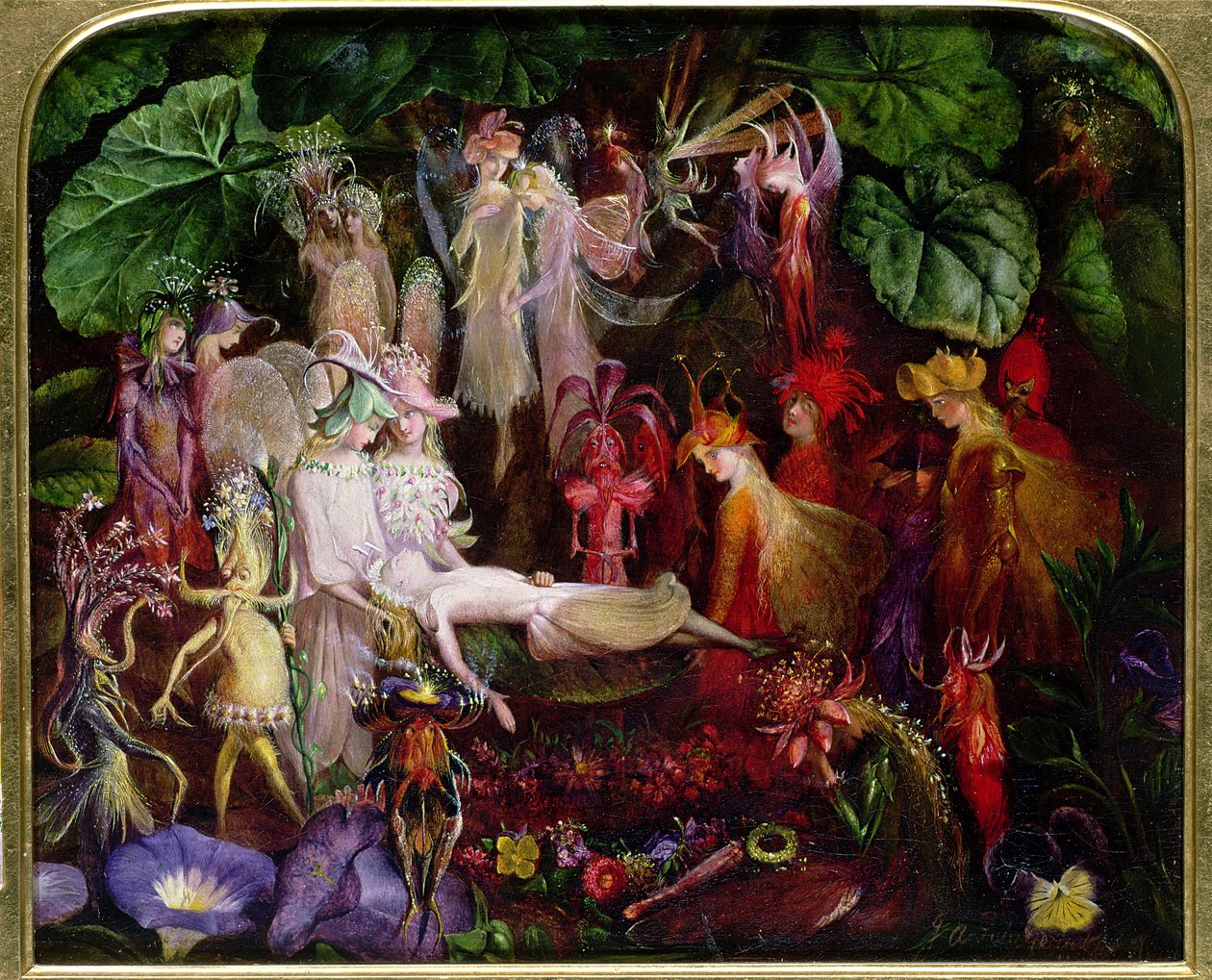 Perinin Cenazesi by John Anster Fitzgerald
