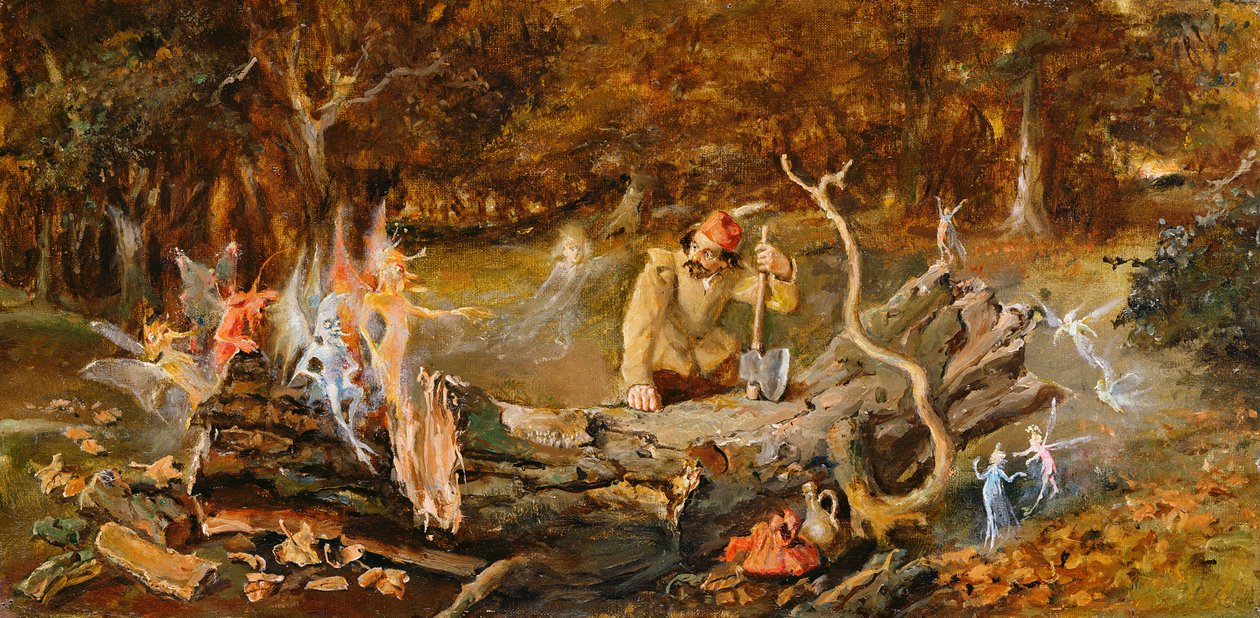 oduncu by John Anster Fitzgerald