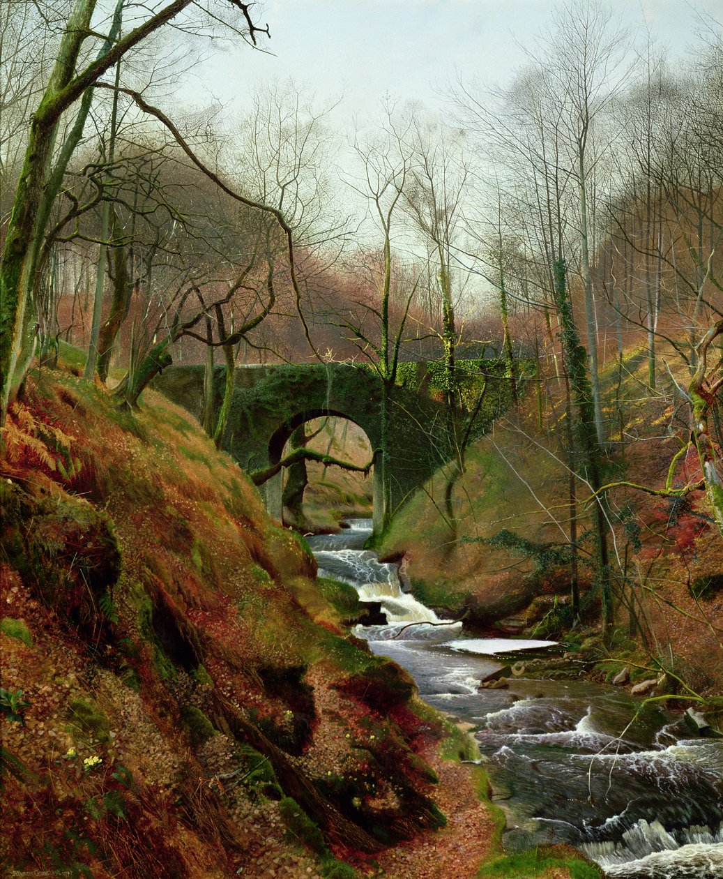 Mart Sabahı by John Atkinson Grimshaw