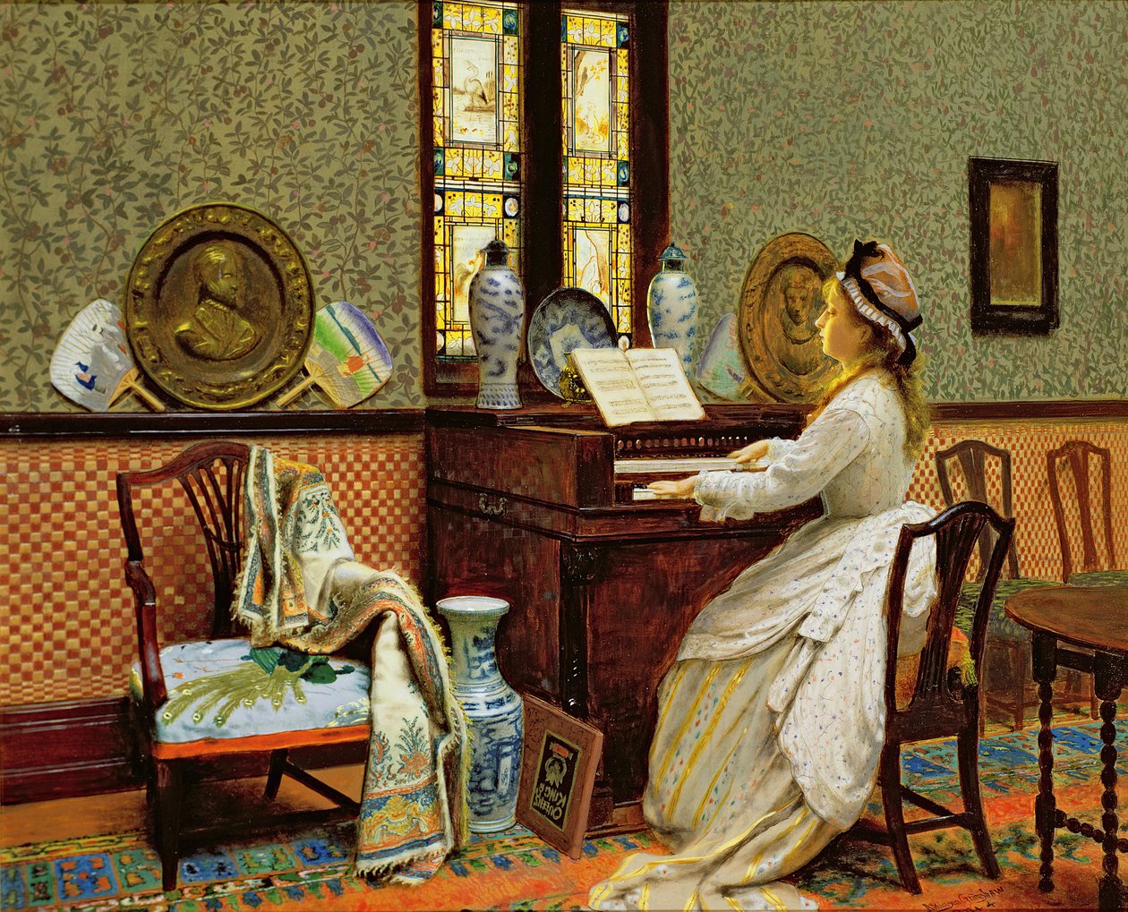 Koral by John Atkinson Grimshaw
