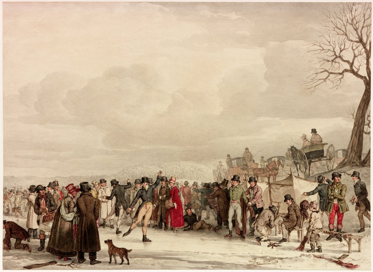 Paten, 1810 (dokuma kağıt üzerine wc) by John Augustus Atkinson