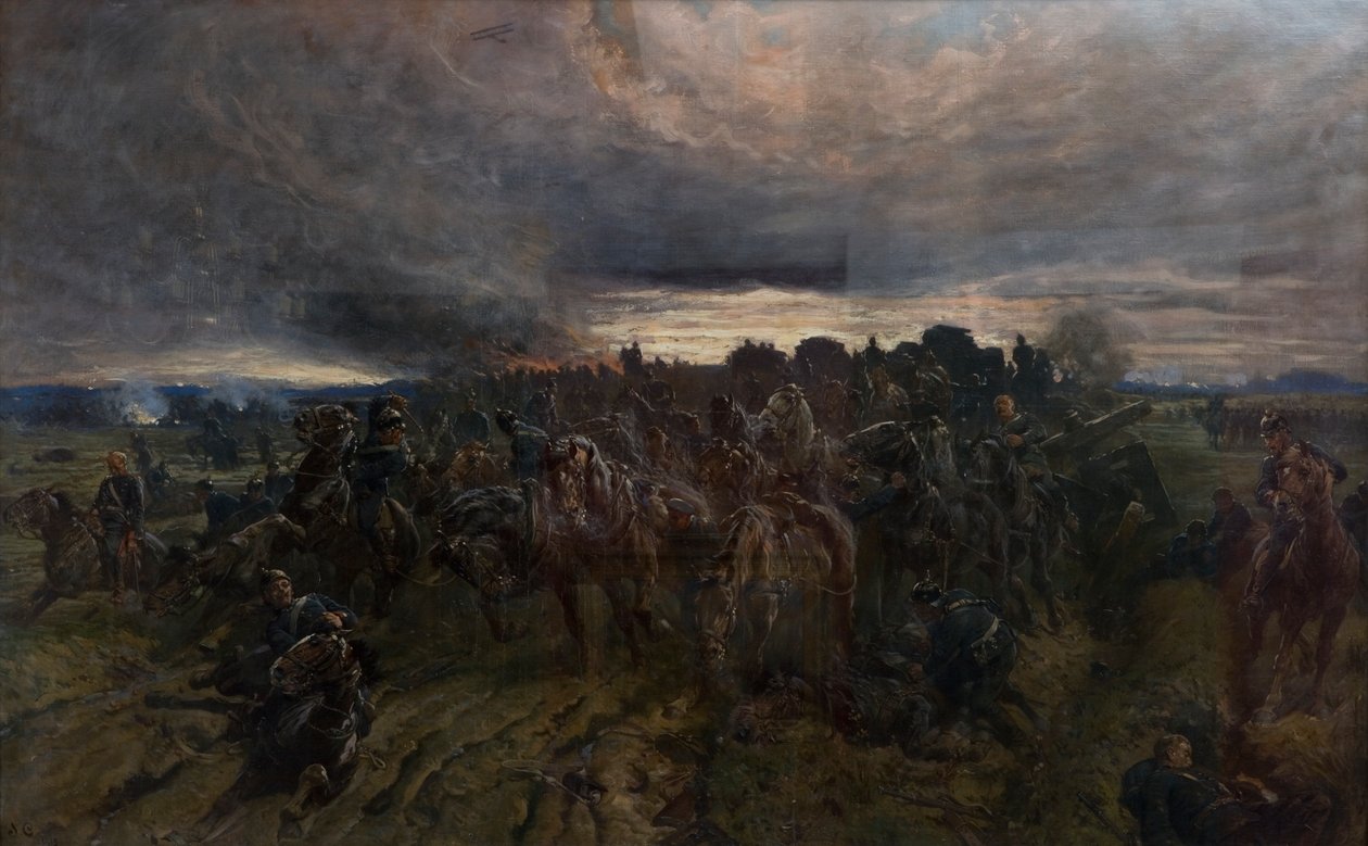 Marne'den Alman İnzivası, 1915 by John Charlton