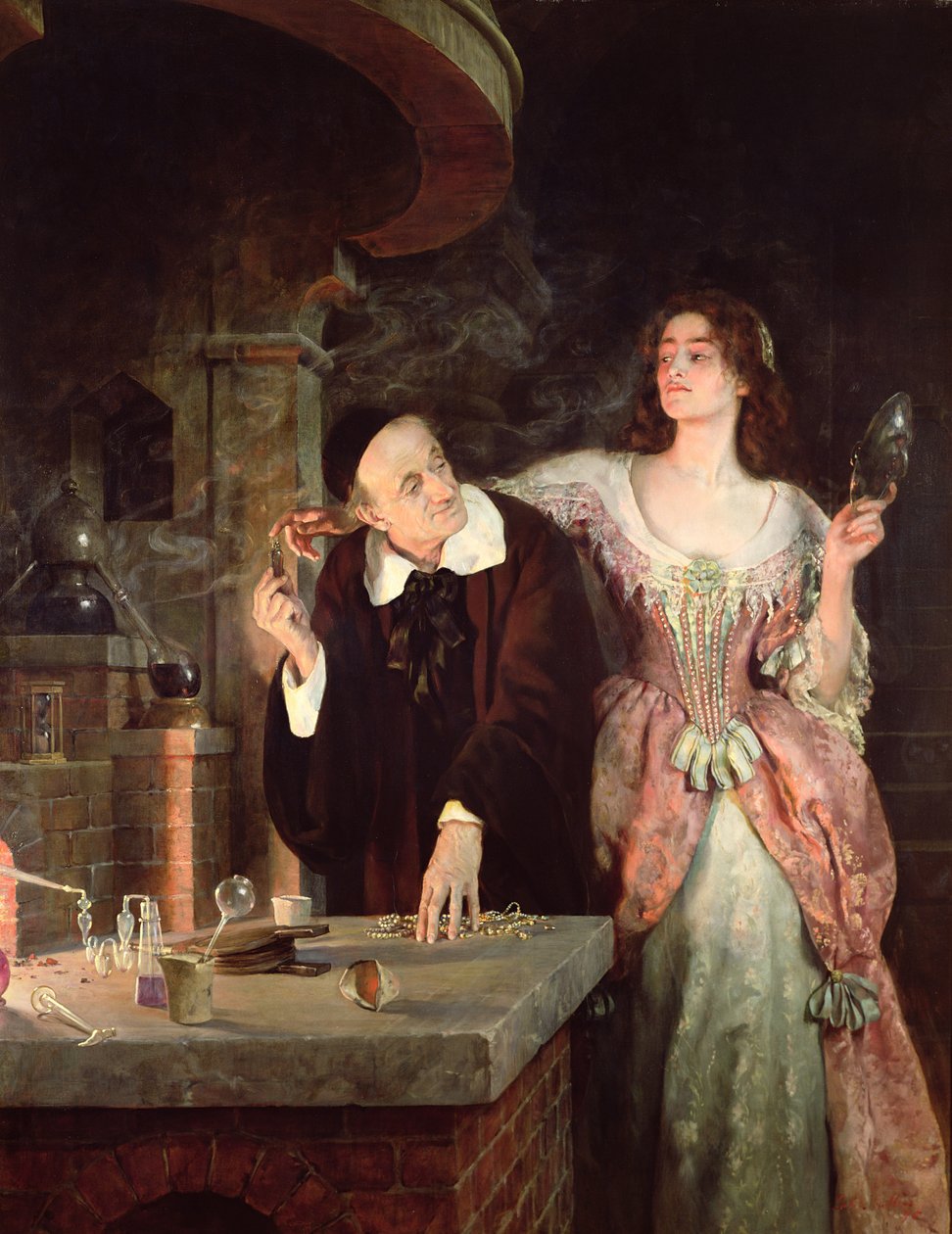 Laboratuvar, 1895 by John Collier