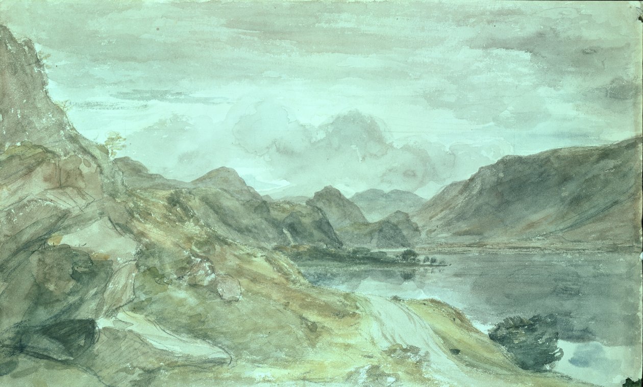 Göller Bölgesi, c.1830 by John Constable