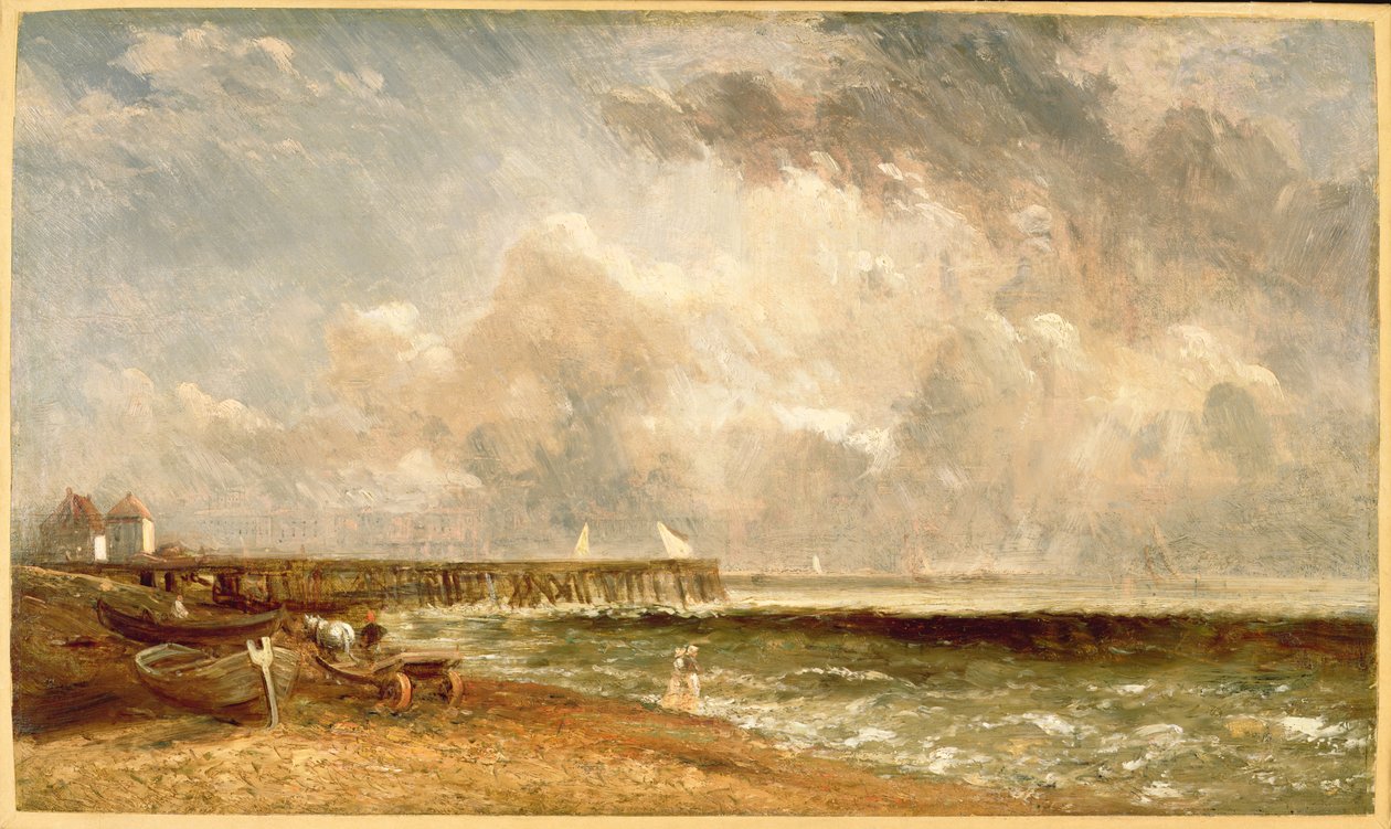Yarmouth İskelesi, c.1822 by John Constable