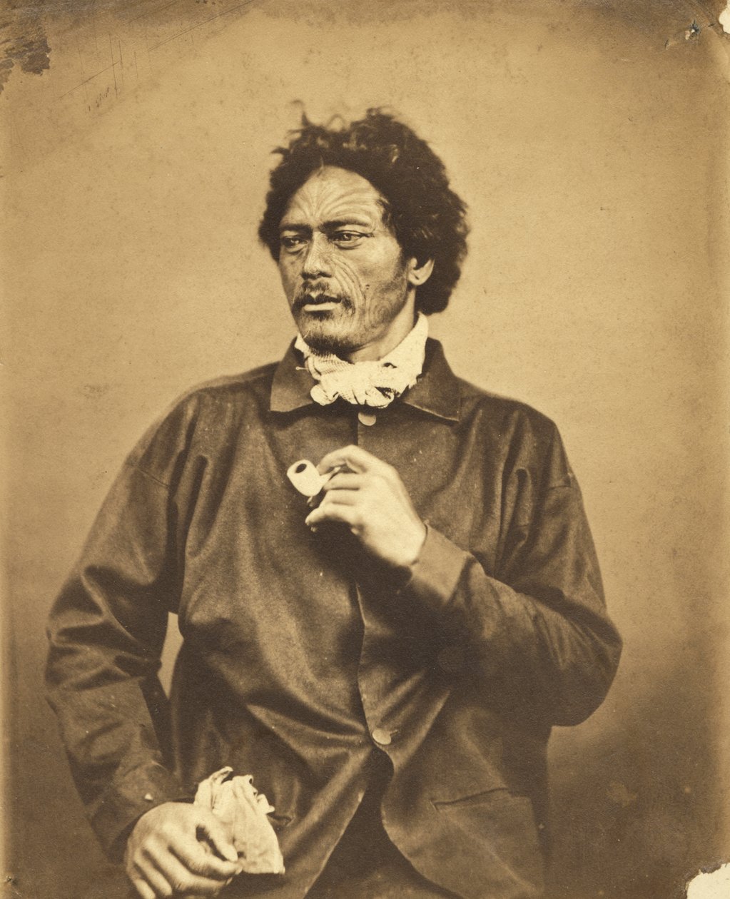 Portre, c.1860 (albüm baskısı) by John Nicol Crombie